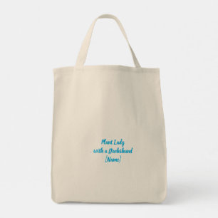 Personalisierte Dachshund-Gartentasche Tragetasche