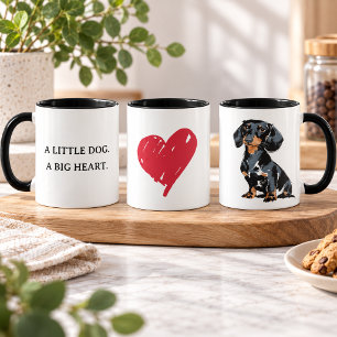Personalisierte Dachshund-Liebe Tasse