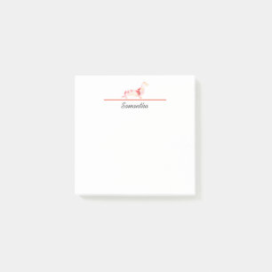 Personalisierte Dackel Post-it Klebezettel