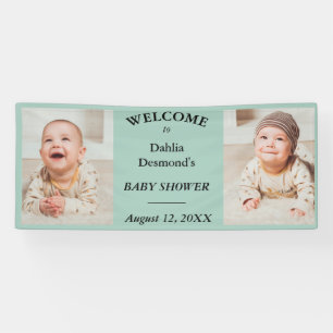 Personalisierte Dahlia Davidson's Baby Shower Will Banner