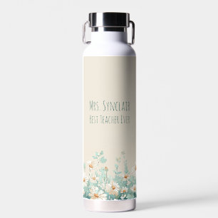 Personalisierte Daisy Bester Lehrer Aller Zeiten W Trinkflasche