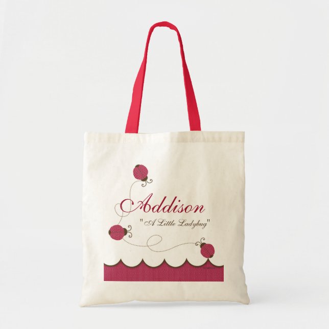 Personalisierte Dame Bug Bag Tragetasche (Vorne)