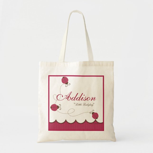 Personalisierte Dame Bug Bag Tragetasche (Vorne)