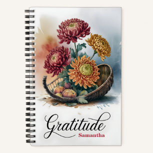 Personalisierte Dankbarkeit Christlich Women Journ Notizbuch