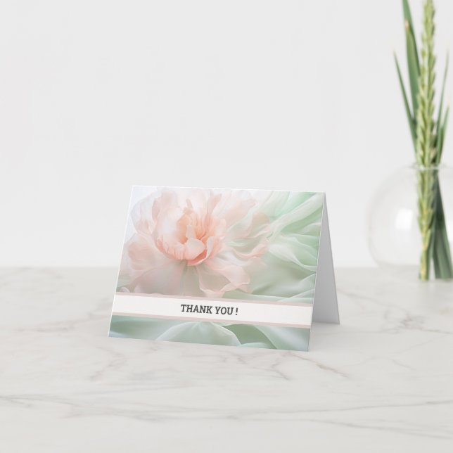 Personalisierte Dankeskarte (Vorderseite)