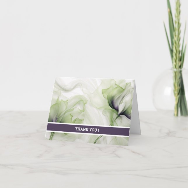 Personalisierte Dankeskarte (Vorderseite)