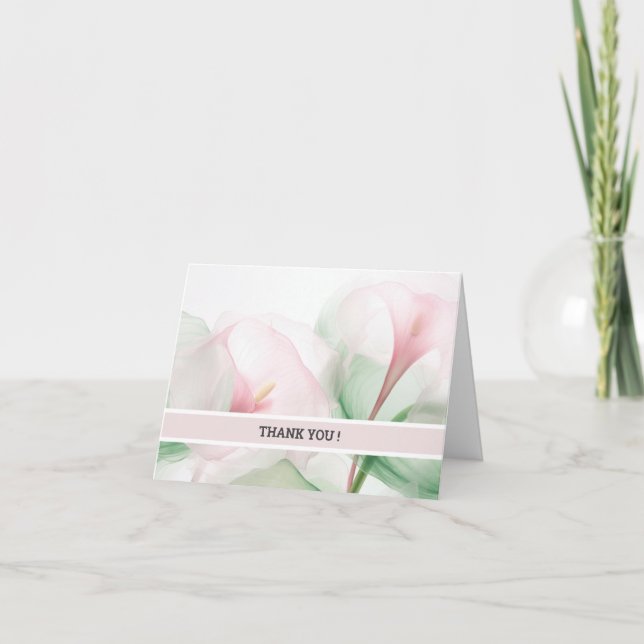 Personalisierte Dankeskarte (Vorderseite)