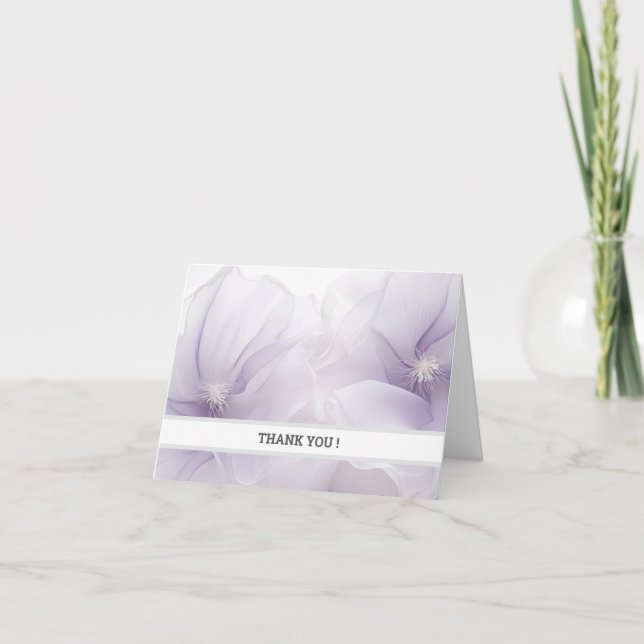 Personalisierte Dankeskarte (Vorderseite)