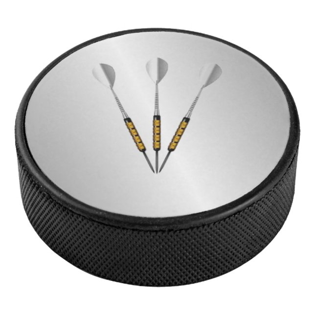 Personalisierte Darts/Monogramm Eishockey Puck (3/4)