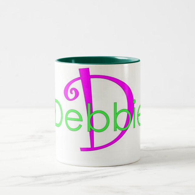 Personalisierte "Debbie" Tasse (Mittel)