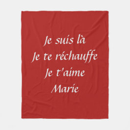 Personalisierte Decke 100%