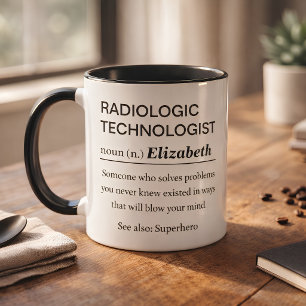 Personalisierte Definition Radiologieassistent Tasse