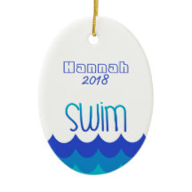 Personalisierte Dekoration für Schwimmer