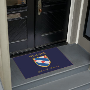 Personalisierte der Friesland-Flagge Fußmatte