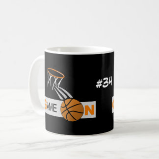 Personalisierte Designer-Basketball-Tasse Kaffeetasse