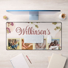 Personalisierte Desktop-Matte für Fotos, Maus-Pad Schreibtischunterlage