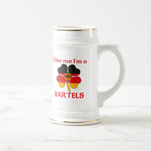 Personalisierte deutsche küssen mich, den ich bierglas