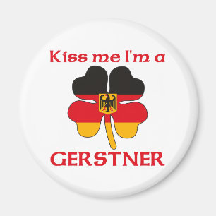 Personalisierte deutsche küssen mich, den ich magnet