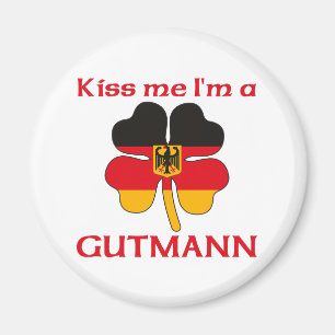 Personalisierte deutsche küssen mich, den ich magnet