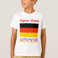 Personalisierte Deutschland-Flagge Heritage Jungen
