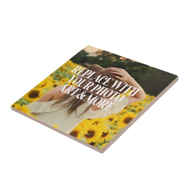 Personalisierte DIREKTE Fliese (Seite)