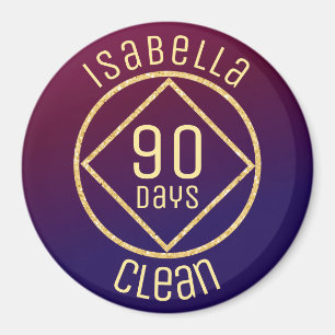 Personalisierte DNA-Kosmetik Anonyme saubere Zeit Magnet