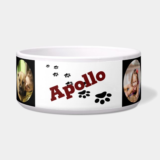 Personalisierte Dog Food Bowl - HAMbWG Napf (Vorderseite)