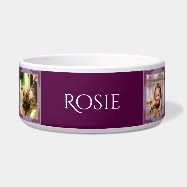 Personalisierte Dog Food Bowl - HAMbWG Napf (Vorderseite)