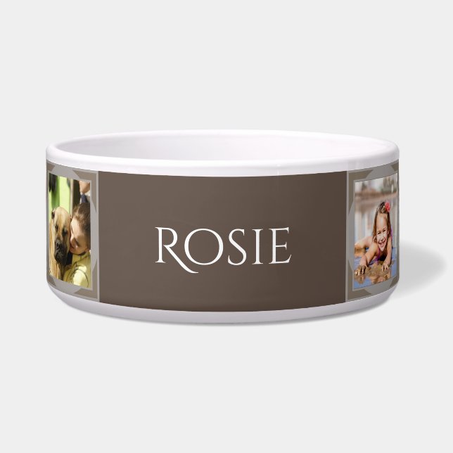 Personalisierte Dog Food Bowl - HAMbWG Napf (Vorderseite)