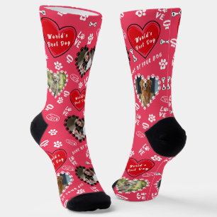 Personalisierte Dog Foto Socken Benutzerdefinier