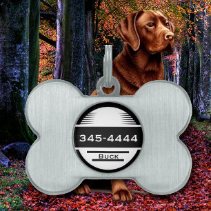 Personalisierte Dog-Tag-Telefonnummer und Name Tiermarke