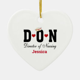 Personalisierte DON Keramik Weihnachten Keramik Ornament