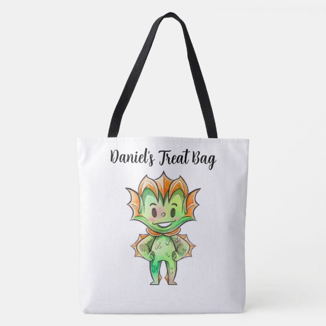 Personalisierte Dracula Leckerei Tote Tasche (Vorderseite)