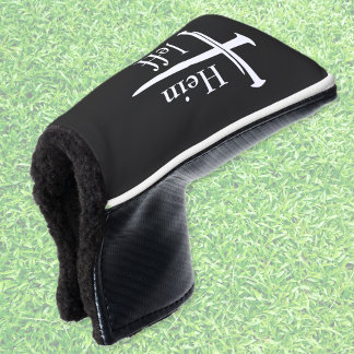 Personalisierte Drei-Nails Weißes Kreuz Christlich Golf Headcover