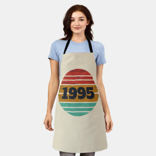 Personalisierte dreißig Vintage 30. Geburtstagsfei Schürze