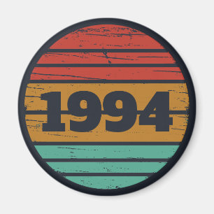 Personalisierte Dreißiger Vintage 30. Geburtstagsf Magnet