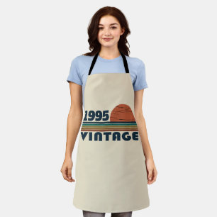 Personalisierte dreißiger Vintage 30. Geburtstagsf Schürze