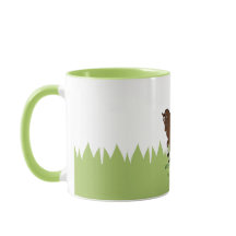 Personalisierte Dressurreiter Tasse für Mädchen