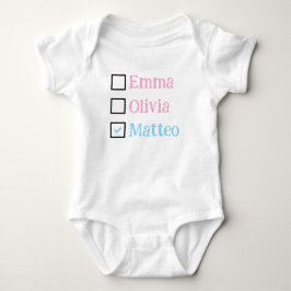 Personalisierte Drillinge Geschenk, benutzerdefini Baby Strampler