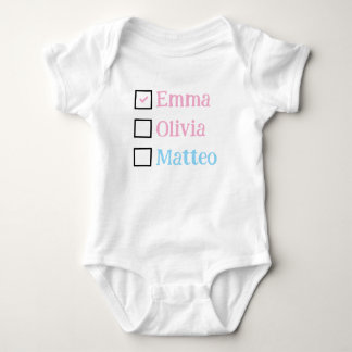 Personalisierte Drillinge Geschenk, individuelle D Baby Strampler