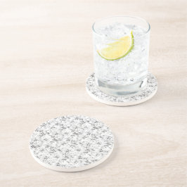 Personalisierte Drink-Dekoration mit Gemustertem D Getränkeuntersetzer