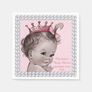 Personalisierte Duschen-Imitat-Diamanten Serviette