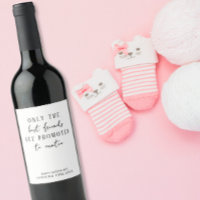 Personalisierte Editable Baby Announctie