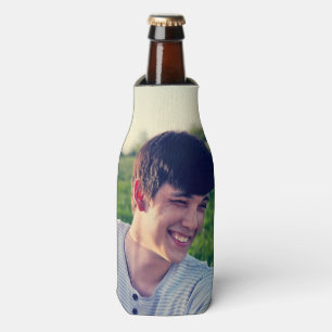 Personalisierte Ein-Foto-Bier Flaschenkühler