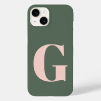 Personalisierte, einfache, fette Monogramm Rosa un