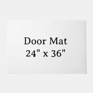 Personalisierte einfache Fußmatte 315 cm x 91 cm