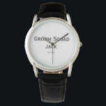 personalisierte einfache Monogramm fügen Sie Ihren Armbanduhr<br><div class="desc">Gestaltung</div>