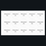 personalisierte einfache Monogramm fügen Sie Ihren Etiketten<br><div class="desc">Gestaltung</div>