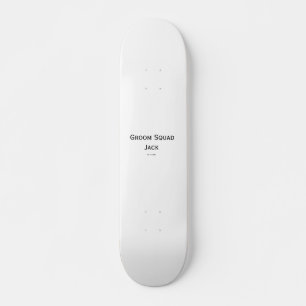 personalisierte einfache Monogramm fügen Sie Ihren Skateboard