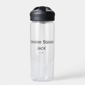 personalisierte einfache Monogramm fügen Sie Ihren Trinkflasche